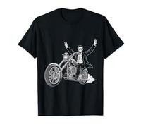 Abraham Lincoln Equitazione Un Chopper 250 Celebrazione Maglietta