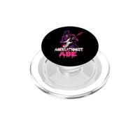 Abraham Lincoln Lupo Mannaro Suonare Chitarra Abolizionista Abe Alt PopSockets PopGrip per MagSafe