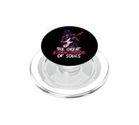 Abraham Lincoln Lupo Mannaro Suonare Chitarra Emancipatore Alt Goth PopSockets PopGrip per MagSafe