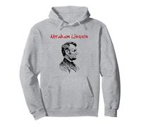 Abraham Lincoln (Statement & Illustrazione Grafica) Felpa con Cappuccio