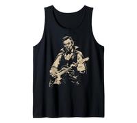 Abraham Lincoln Vampire Suonare Chitarra Alt Goth Music Band Canotta