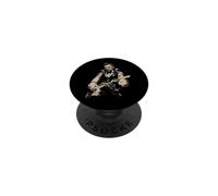 Abraham Lincoln Vampire Suonare Chitarra Alt Goth Music Band PopSockets PopGrip Adesivo
