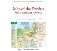 Abraham Park Map of the Exodus and Wilderness Journey (Map)
