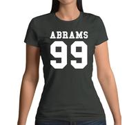 Abrams 99 - Donna T-Shirt - Cantante Canzone Love Ventola Concerto Vero Festival