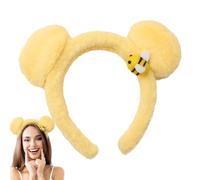 Abranca per orsi, Cestino per capelli in costume da cartone animato | Abranca delle orecchie da orso morbido per le amiche della cena quotidiane viaggia femminile da incontri in uscita in campeggio in