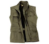 Abraxas Gilet da esterno in cachi dimensione plus, 2xl-8xl:6xl