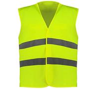 Abraxas Giubbotto ad alta visibilità giallo EN 471 sovradimensionato, 1-3:10XL