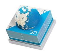 -Abreiß 2025,-Erdkalender - Tischkalender -, Earth Time Piece Haftnotizen, Papier Schnitzkunst, Planungskalender, Heimdekoration