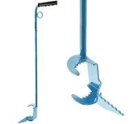 ABREK PIANTACANNE Maxi Azzurro - PIANTA CANNE Bambu Salva Schiena per PIANTARE Pali - ORTO Giardino