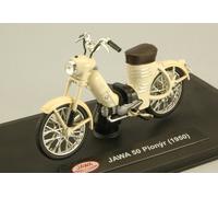 ABREX 1/18 MOTORINO JAWA 50 PIONYR 1950 CREAM MODELLISMO MODELLINO AUTO STATICO