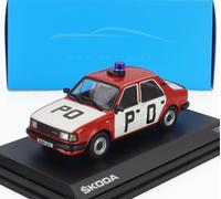 ABREX 1/43 SKODA 120L PO VIGILI DEL FUOCO 1984 ROSSO MODELLINO STATICO DIECAST