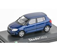 ABREX 1/43 SKODA FABIA II 2006 BLU 1:43 MODELLINO AUTO MODELLISMO STATICO