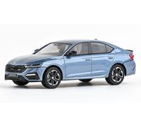 ABREX AB037CE SKODA OCTAVIA IV RS 2020 METALLIC LIGHT BLUE 1:43 Modellino