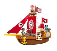 Ecoiffier Gioco di costruzione Galeone dei Pirati 3023