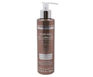abril et nature - Maschera Capelli Ricci e Crespi, Curly Definition, Balsamo Capelli Ricci Perfetti, Termoprotettore, Anticrespo e Idratante, 200 ml