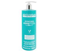 abril et nature - Maschera Capillare Professionale Essential Light - Per Capelli Fini, Delicati e/o Coperti - Ossigena e Ringiovanisce - Non Appesantisce - Effetto Volume - Maschera Capelli - 1000 ml