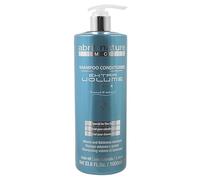 abril et nature - Shampoo Volumizzante Per Capelli Fini, Formula Leggera, Shampoo Extra Volume, Con Acido Ialuronico, Capelli Morbidi e Voluminosi, 1000 ml
