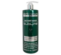 abril et nature - Sublime - Maschera Idratante Riparatrice - Capelli Danneggiati, Spessi e/o Porosi o Afro - Acido Ialuronico - Ammorbidisce e Ripara - Maschera Capillare Professionale - 1000 ml