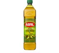 Abril Olio d'Oliva Intenso, Gusto Deciso, Bottiglia da 1 Litro, Confezione da 2, Liquido, Miscela di Olio Raffinato e Vergine