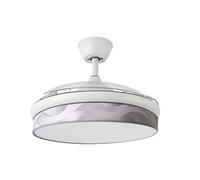 ABRILA Ventilador Dc Moda 72w Blanco/ola Gris, componente ventola 84339771