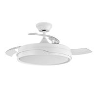 ABRILA Ventilador Dc Tempano Blanco 59w 4aspas, componente ventola per moto