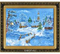 Abris Art AB-070 - Set da ricamo, in cotone, multicolore, 20 x 19 cm