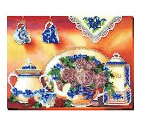 Abris Art AB-094 - Set da ricamo, in cotone, multicolore, 19 x 19 cm