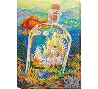 Abris Art AB-576 - Set da ricamo, in cotone, multicolore, 30 x 19 cm