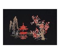 Abris Art AH-098 - Kit per ricamo a punto croce, in cotone, colore: Bianco