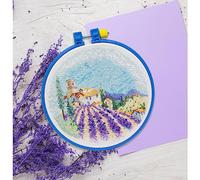 Abris Art AHM-062 - Kit per ricamo a punto croce, in cotone, multicolore, 17 x 21 cm