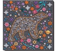 Abris Art AMB-064 - Set da ricamo, in cotone, multicolore, 20 x 21 cm