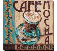 Abris Art Kit da Ricamo per Punto Perlato, Cotone, Multicolore, 20x21cm