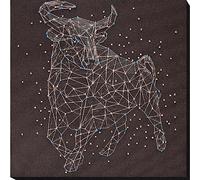 Abris Art Kit da Ricamo per Punto Perlato, Cotone, Multicolore, 25 x 19 cm