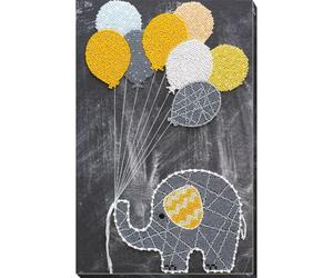 Abris Art Kit da Ricamo per Punto Perlato, Cotone, Multicolore, 32 x 19 cm