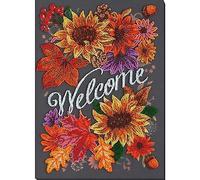 Abris Art Kit da Ricamo per Punto Perlato, Cotone, Multicolore, 35 x 19 cm