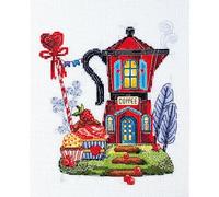 Abris Art Kit per Punto Croce, Cotone, Multicolore, 19x21cm