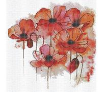 Abris Art Kit per Punto Croce, Cotone, Multicolore, 28 x 21 cm