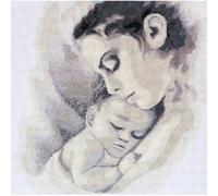 Abris Art Kit per Punto Croce, Cotone, Multicolore, 30 x 21 cm