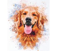 Abris Art Kit per Punto Croce, Cotone, Multicolore, 38x21cm