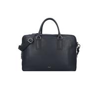 abro Adria Valigetta Pelle 40 cm blu