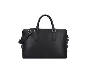 abro Adria Valigetta Vera Pelle 40 cm grigio