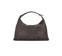 abro All in one Borsa a spalla Vera Pelle 50 cm grigio