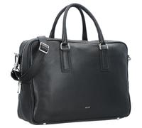 abro Adria Borsa a spalla Vera Pelle 39 cm nero