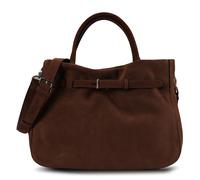 Abro Suede Jill Borsa a mano marrone scuro, Rauleder, donna