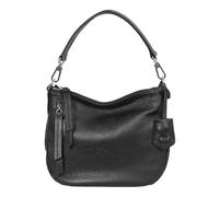 Abro borsa a tracolla Leather Adria Hobo Bag Juna Black/Nickel nero