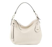 abro borsa a tracolla Leather Adria Hobo Juna Bag Beige