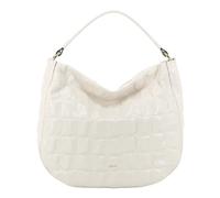 abro borsa a tracolla Leather Maxi Cocco Hobo Bag Mia Milk