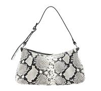 abro borsa a tracolla Leather Pitone By My Side Hobo Bag Beige