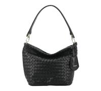 Abro borsa a tracolla Leather Piuma Opaco Ebony Shoulder Bag Black/Gold nero