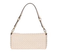 abro borsa a tracolla Leather Piuma Weaving Shoulderbag Mila Beige